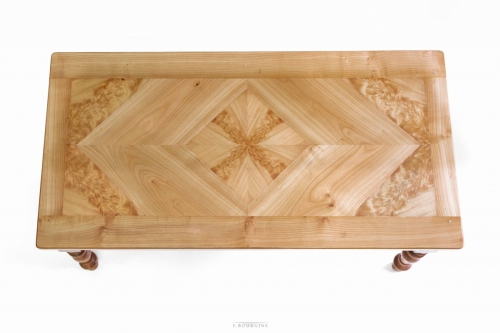 table basse merisier